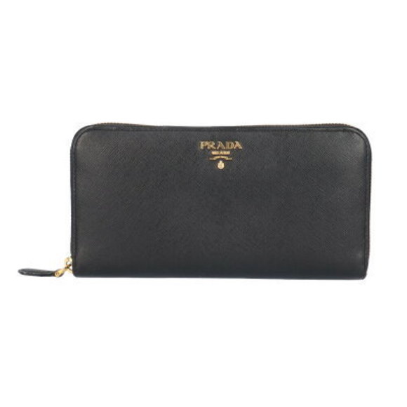 Prada Long Leather Saffiano Wallet - Picture 1 of 7